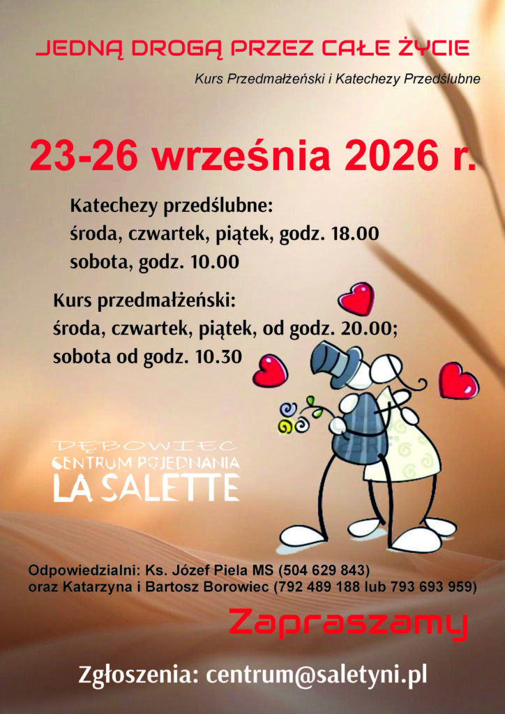 Jedną drogą przez całe życie - Katechezy przedślubne i kurs przedmałżeński